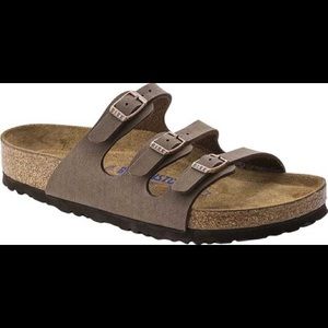 Birkenstock Florida Nubuk Leather 3 Straps